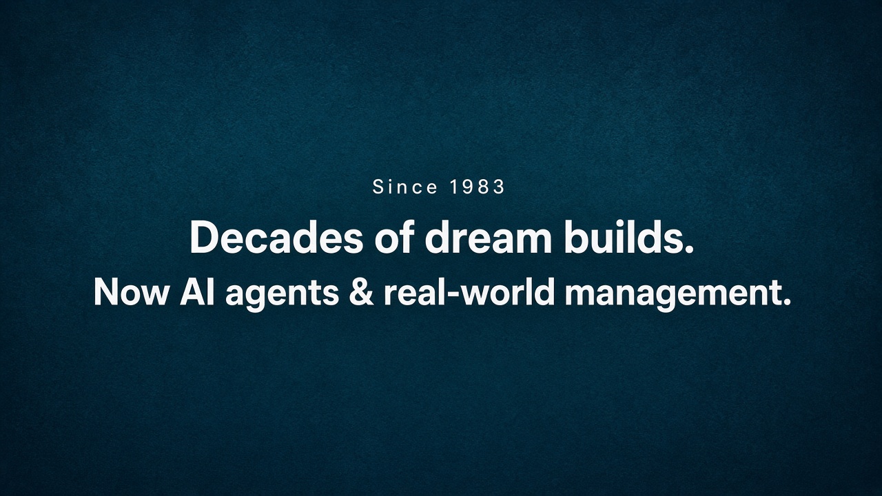 McNair Builders - decades of dream builds, now AI agents and real-world management